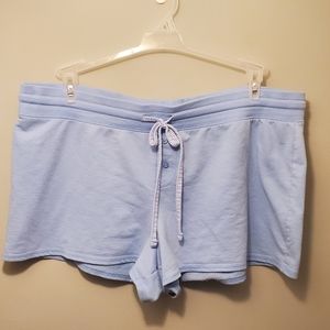 Faded Glory Womens XL Light Blue Shorts